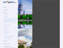 Tablet Screenshot of flarent.com